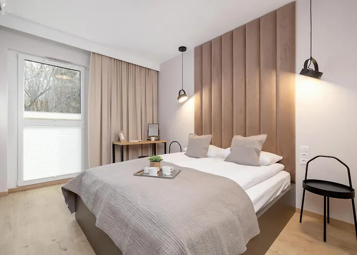 Bright Apartment In Krakow With Garden, Air Conditioning, Parking And Desk By Renters Prestige
